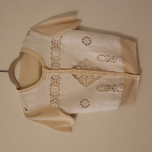 Dolce & Gabbana Linen Knit Top